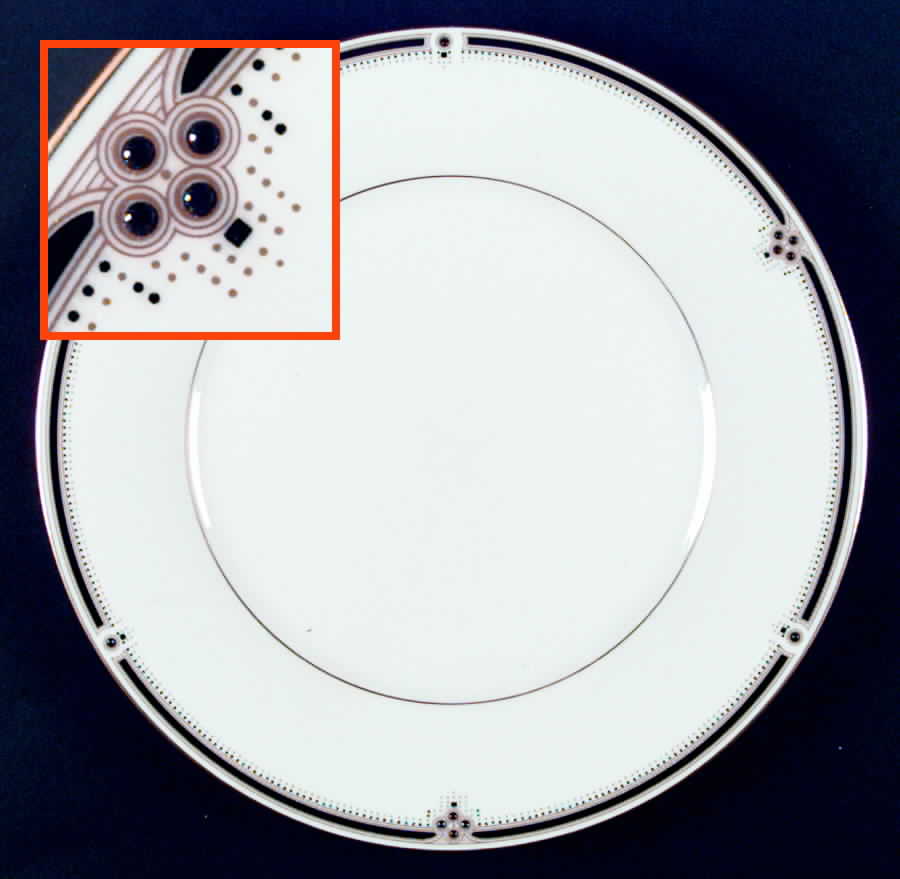 Evening Gown Dinner Plate by Noritake-1