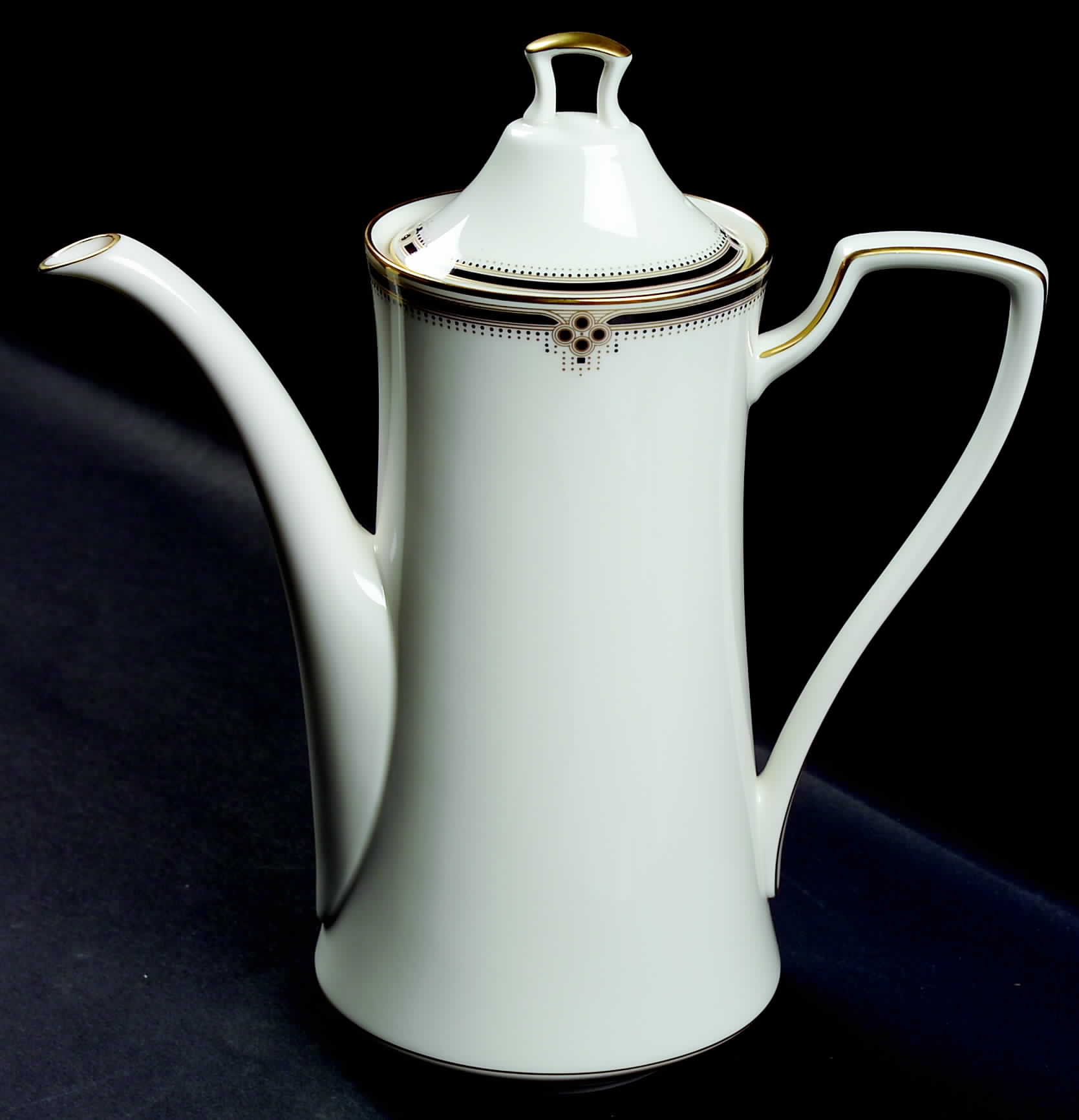 Evening Gown Coffee Pot & Lid by Noritake-1