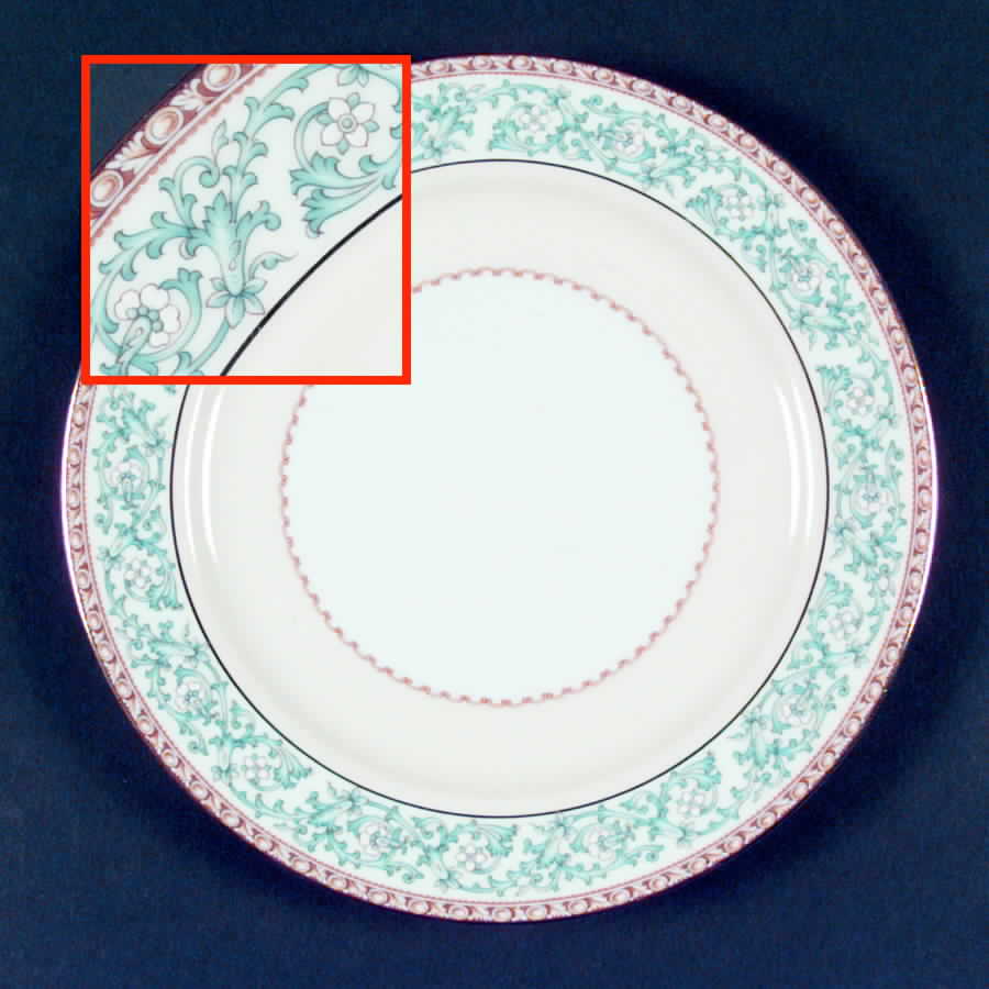 Evian Dinner Plate by Noritake-1