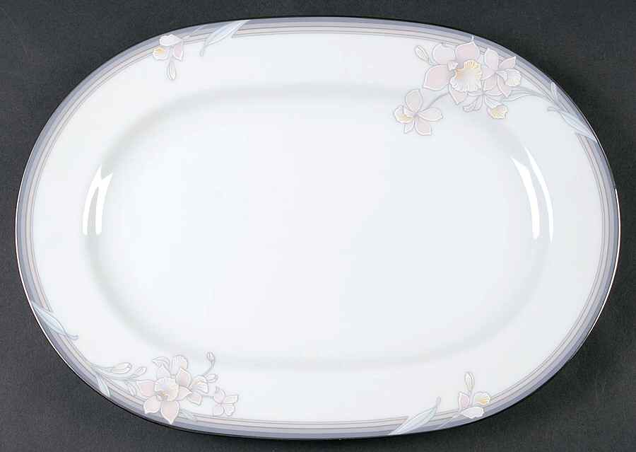 Evening Mood 14" Oval Serving Platter by Noritake-1