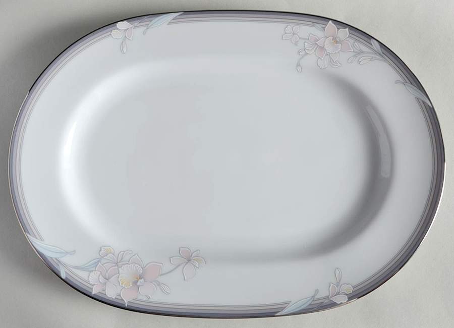 Evening Mood 12" Oval Serving Platter by Noritake-1