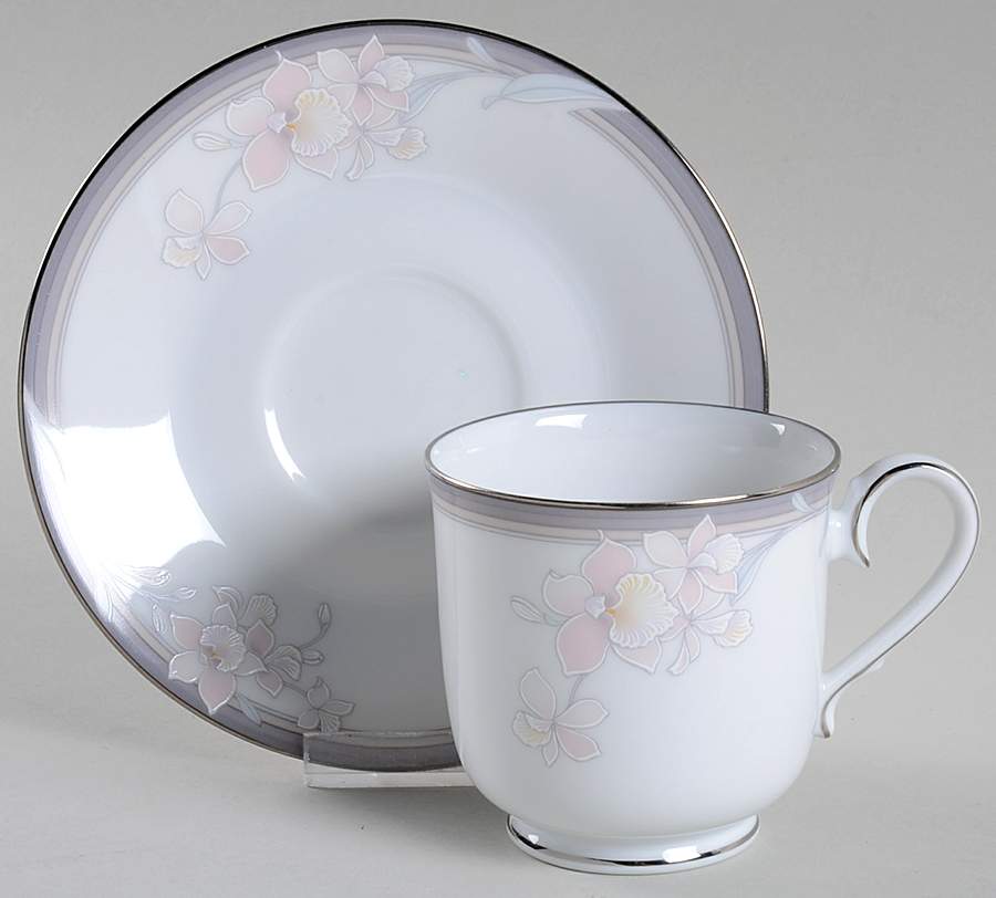 Evening Mood Footed Cup & Saucer Set by Noritake-1