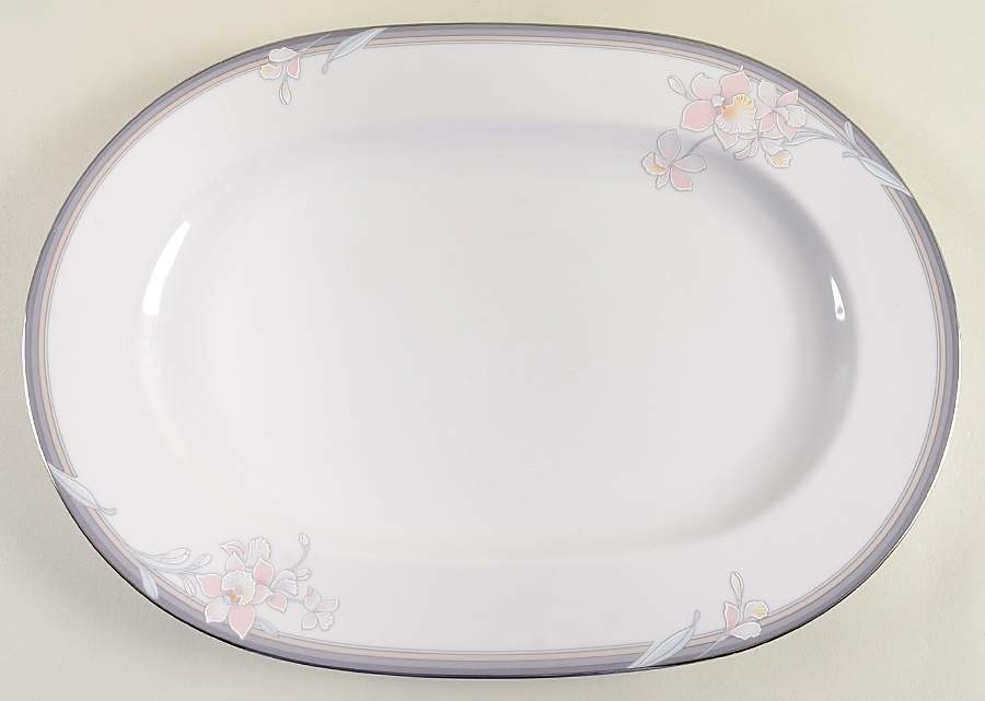 Evening Mood 16" Oval Serving Platter by Noritake-1
