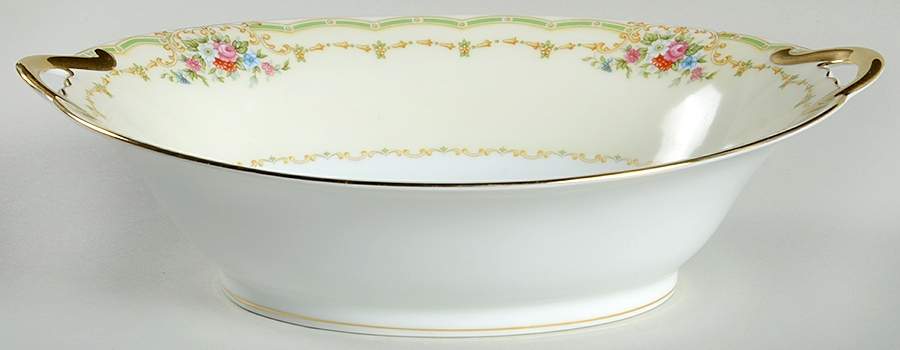 Exeter 10" Oval Vegetable Bowl by Noritake-1