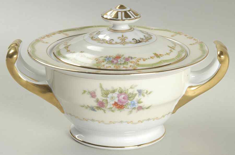 Exeter Sugar Bowl & Lid by Noritake-1