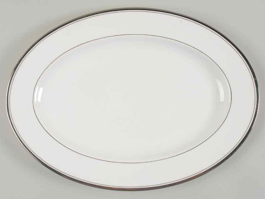 Fairbanks 14" Oval Serving Platter by Noritake-1