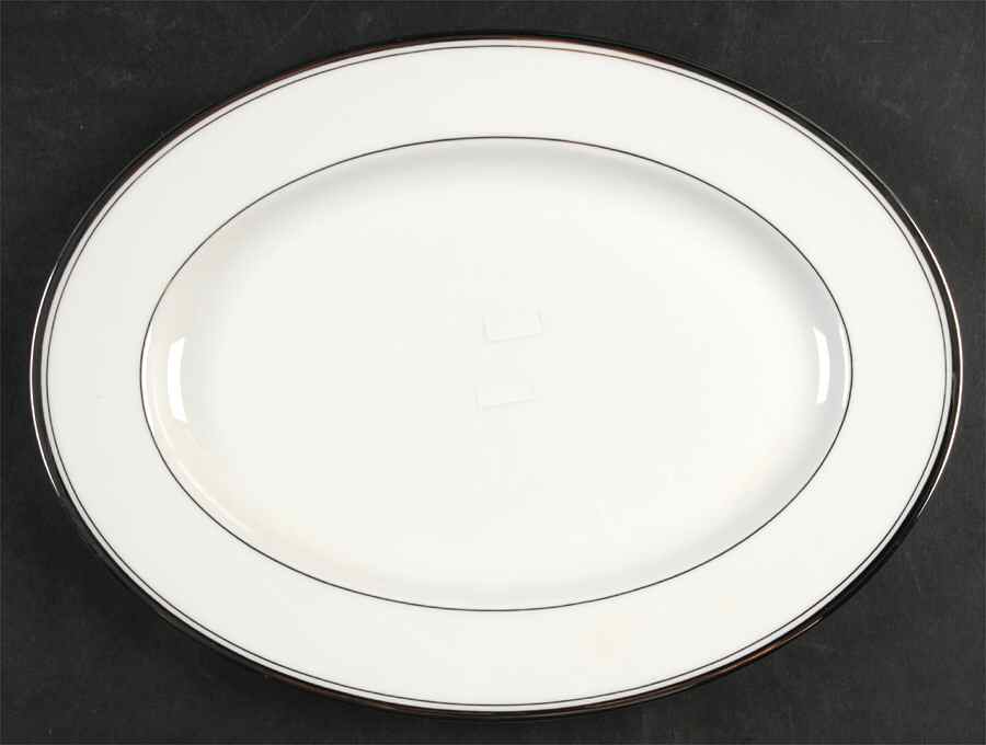 Fairbanks 12" Oval Serving Platter by Noritake-1
