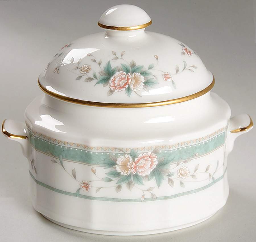 Fairchild Sugar Bowl & Lid by Noritake-1