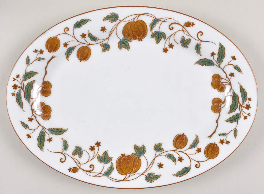 Fairfield 12" Oval Serving Platter by Noritake-1