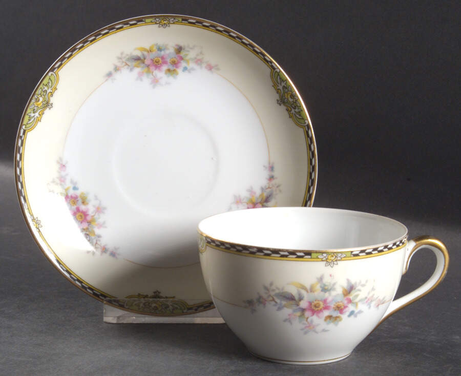 Fairfax Flat Cup & Saucer Set by Noritake-1