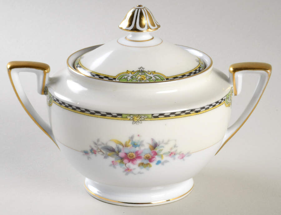 Fairfax Sugar Bowl & Lid by Noritake-1