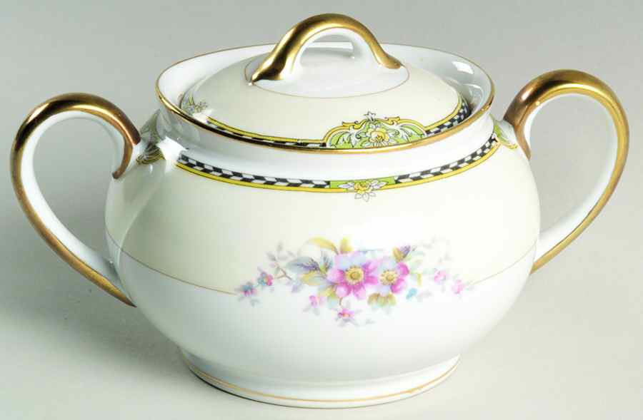 Fairfax Sugar Bowl & Lid by Noritake-1