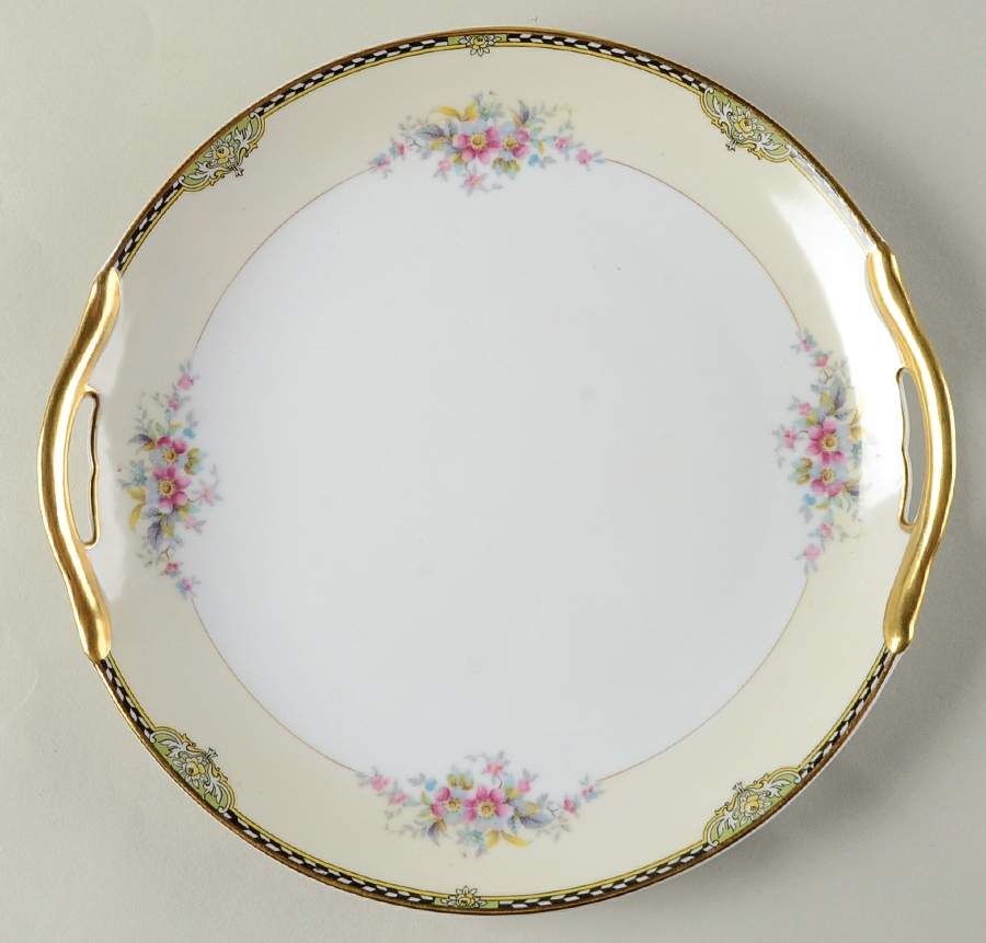 Fairfax Handled Cake Plate by Noritake-1