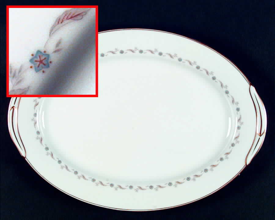 Fairfield 14" Oval Serving Platter by Noritake-1