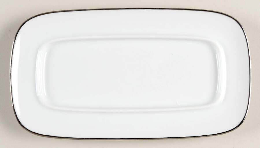 Fairmont (Platinum Trim) 1/4 Lb Butter No Lid by Noritake-1