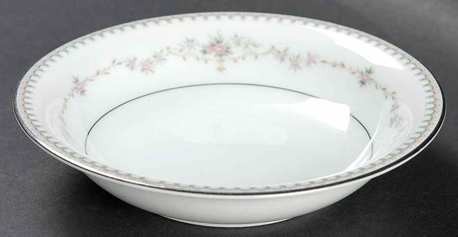 Fairmont (Platinum Trim) Fruit/Dessert (Sauce) Bowl by Noritake-1