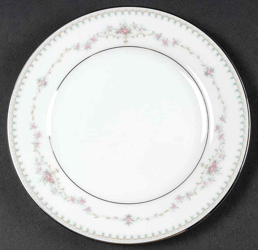 Fairmont (Platinum Trim) Bread & Butter Plate by Noritake-1