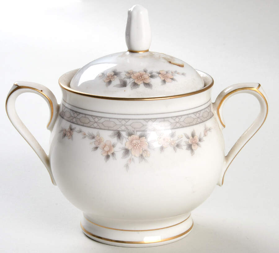 Fairview Sugar Bowl & Lid by Noritake-1