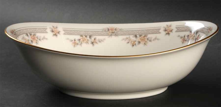 Fairview 9" Oval Vegetable Bowl by Noritake-1