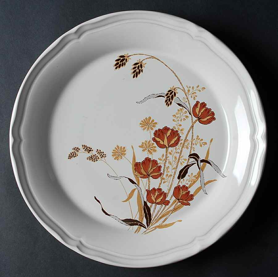 Fallsong 12" Chop Plate (Round Platter) by Noritake-1