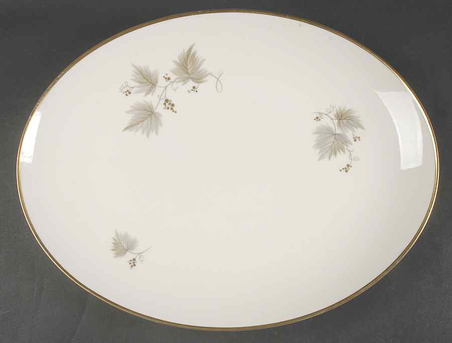 Fantasia 15" Oval Serving Platter by Noritake-1