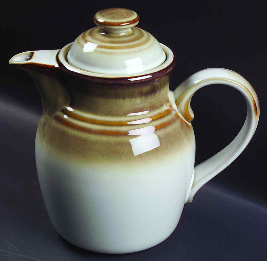 Fanfare Tea/Coffee Pot & Lid by Noritake-1