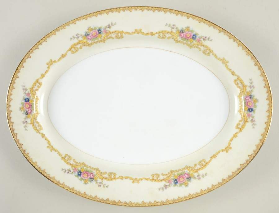 Farland 13" Oval Serving Platter by Noritake-1