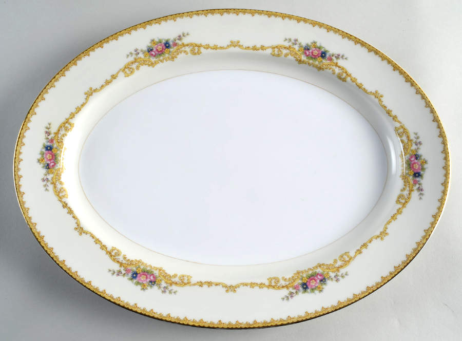 Farland 16" Oval Serving Platter by Noritake-1