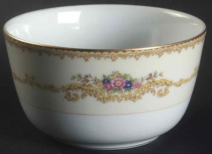 Farland Cranberry Bowl by Noritake-1