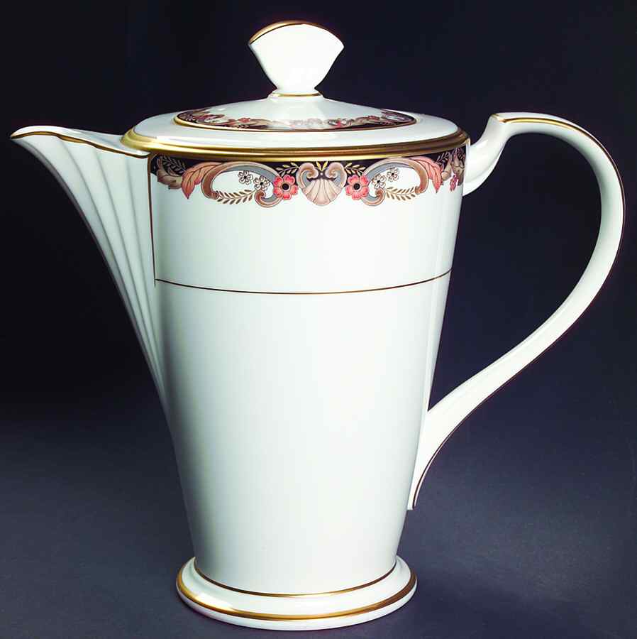 Farentino Coffee Pot & Lid by Noritake-1