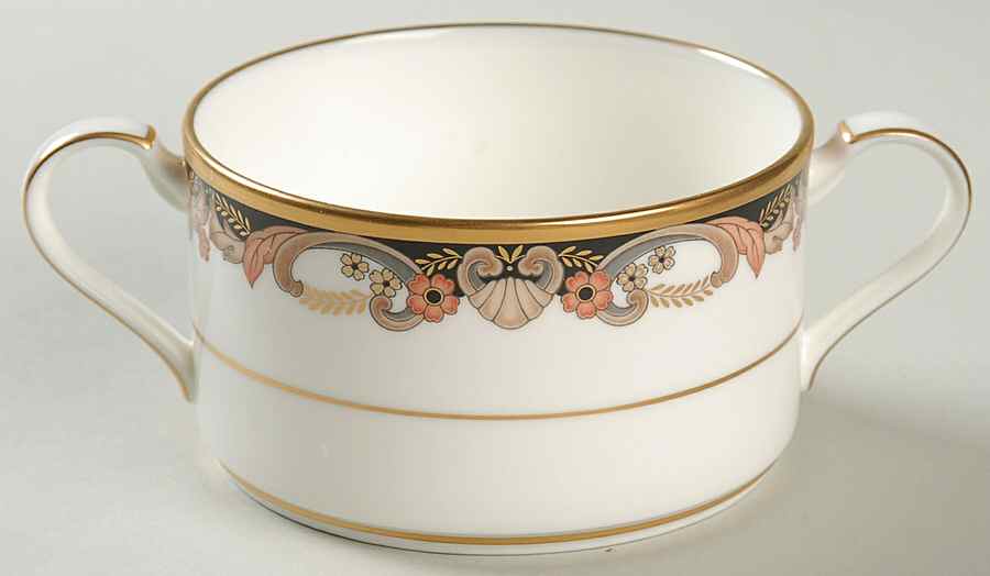 Farentino Flat Cream Soup Bowl by Noritake-1