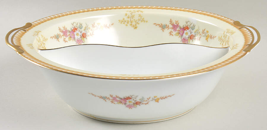Farney Round Divided Vegetable Bowl by Noritake-1