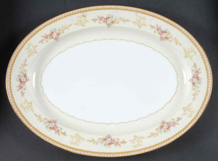 Farney 16" Oval Serving Platter by Noritake-1