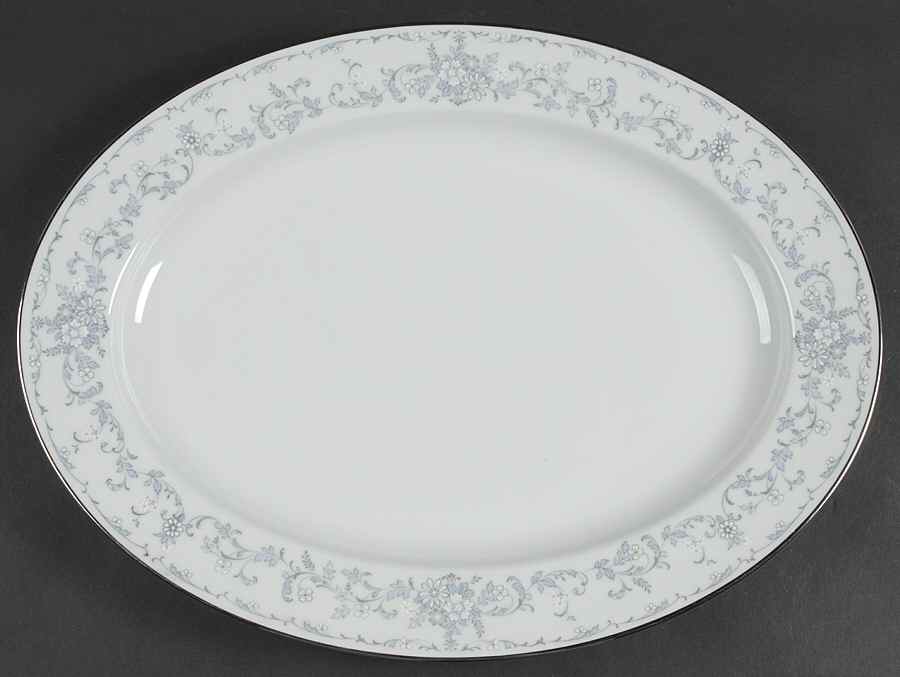 Fascination 16" Oval Serving Platter by Noritake-1
