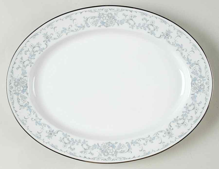 Fascination 13" Oval Serving Platter by Noritake-1