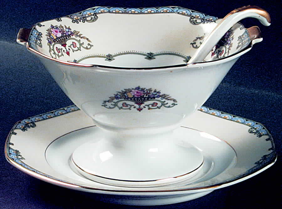 Favorita Mayonnaise & Ladle w/Underplate by Noritake-1
