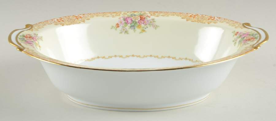 Faversham 10" Oval Vegetable Bowl by Noritake-1