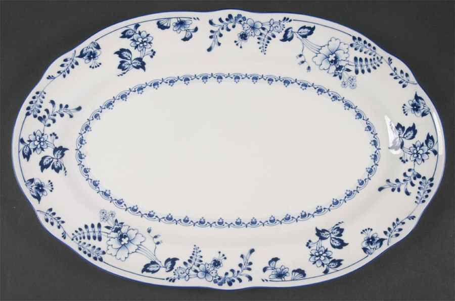 Fair Wind 14" Oval Serving Platter by Noritake-1