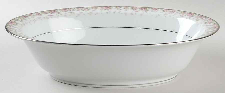 Faye 10" Oval Vegetable Bowl by Noritake-1