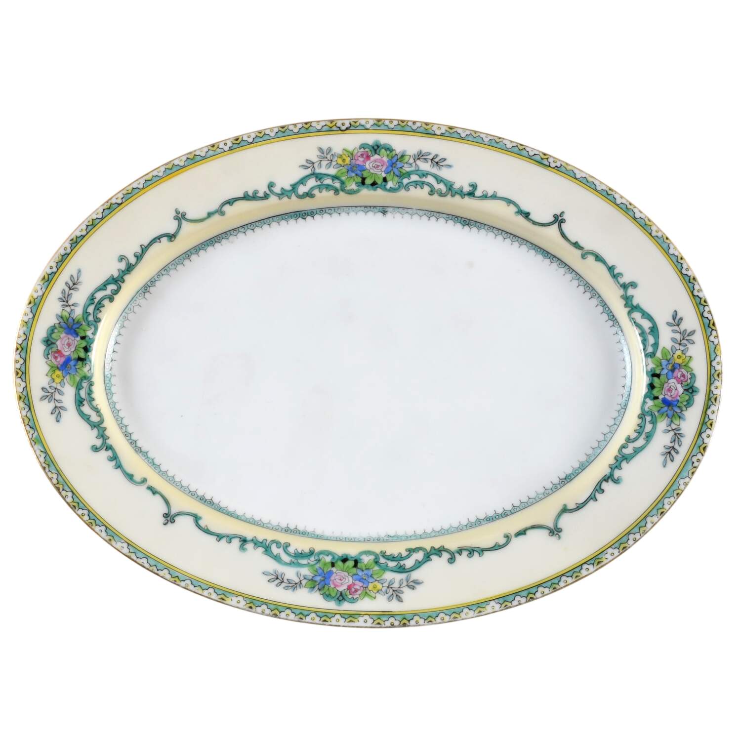 Felicia 10" Oval Serving Platter by Noritake-1
