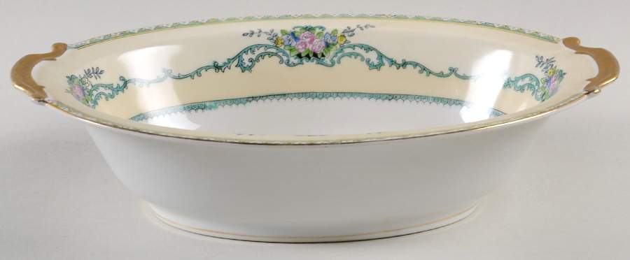 Felicia 10" Oval Vegetable Bowl by Noritake-1