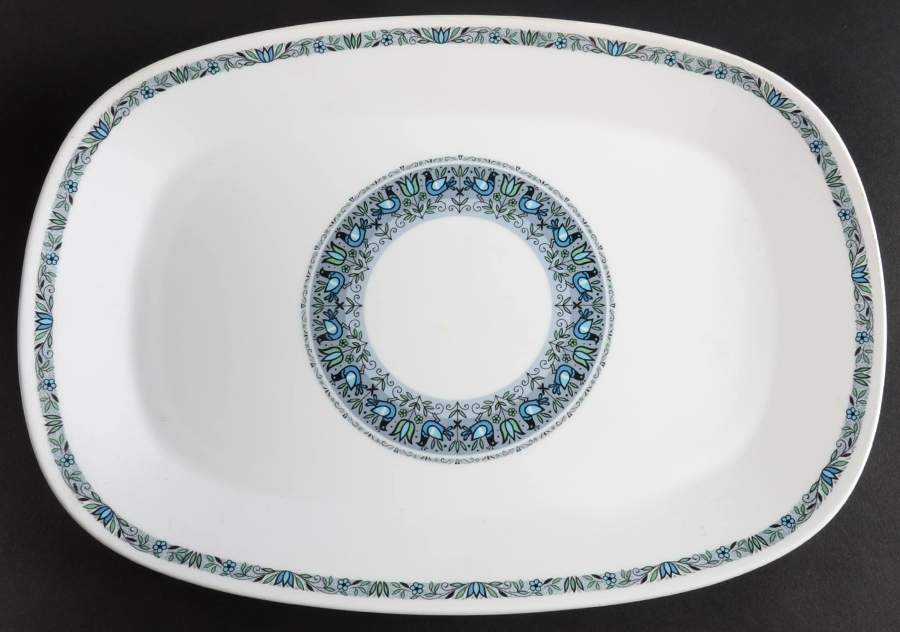 Felicity 13" Oval Serving Platter by Noritake-1