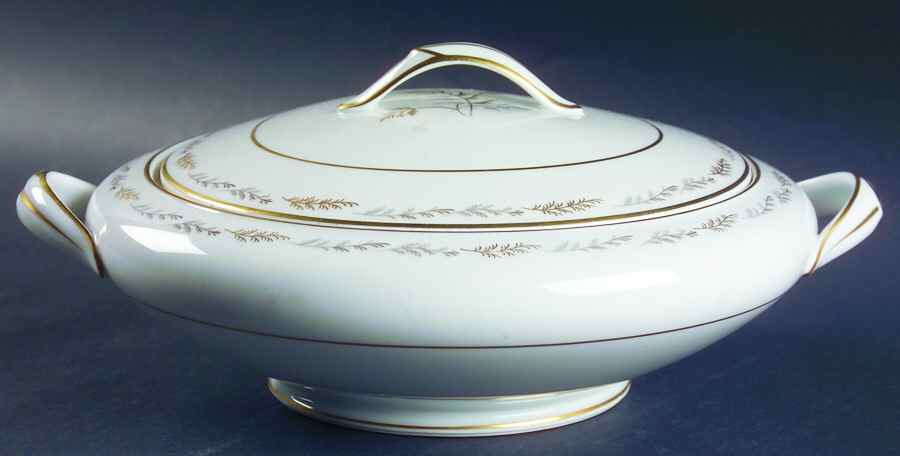 Ferncliff Round Covered Vegetable by Noritake-1