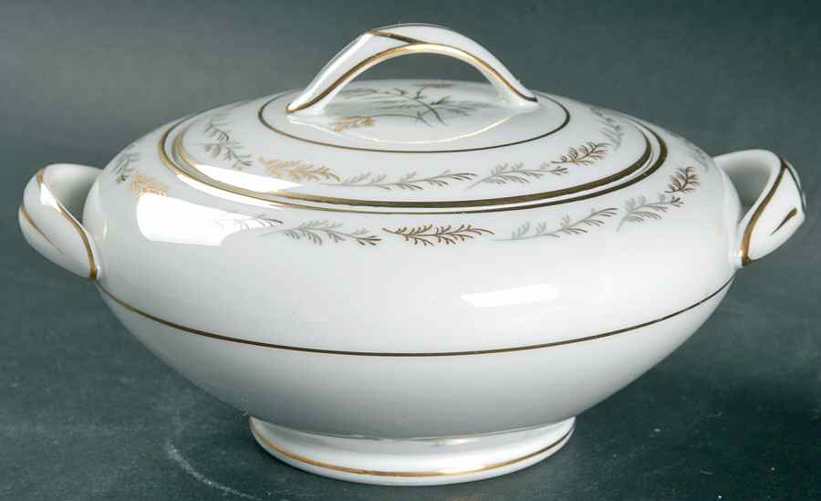 Ferncliff Sugar Bowl & Lid by Noritake-1
