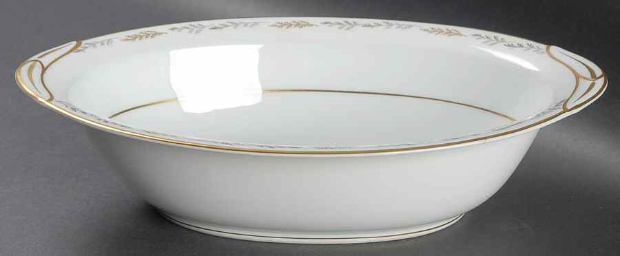 Ferncliff 10" Oval Vegetable Bowl by Noritake-1
