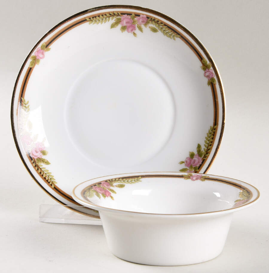 Ferncroft Ramekin & Saucer Set by Noritake-1