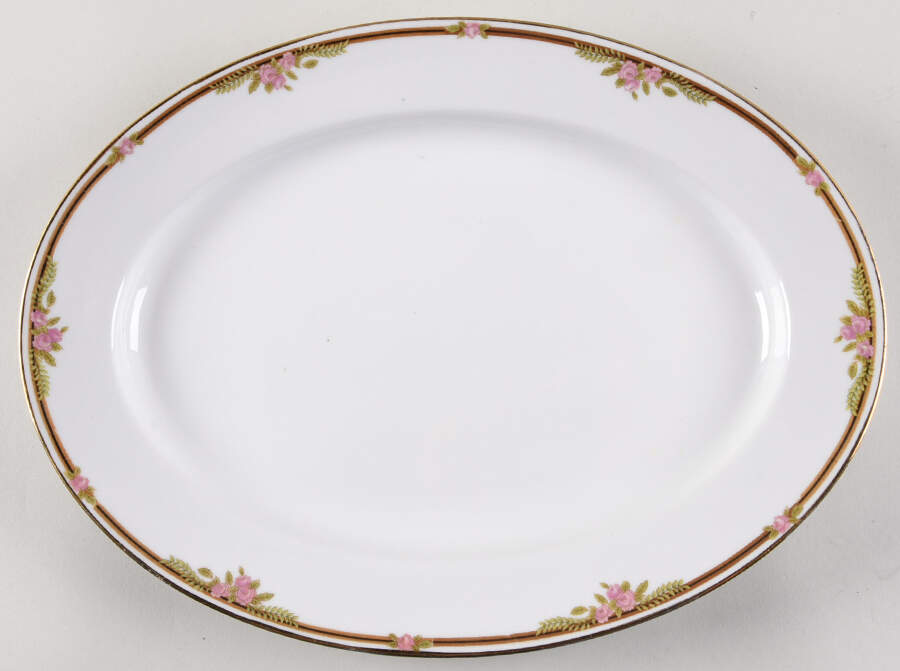 Ferncroft 14" Oval Serving Platter by Noritake-1