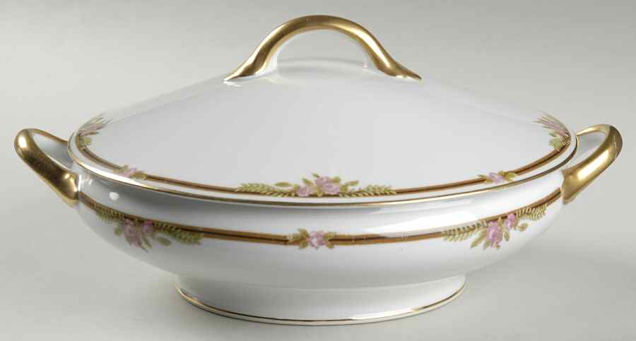 Ferncroft Round Covered Vegetable by Noritake-1