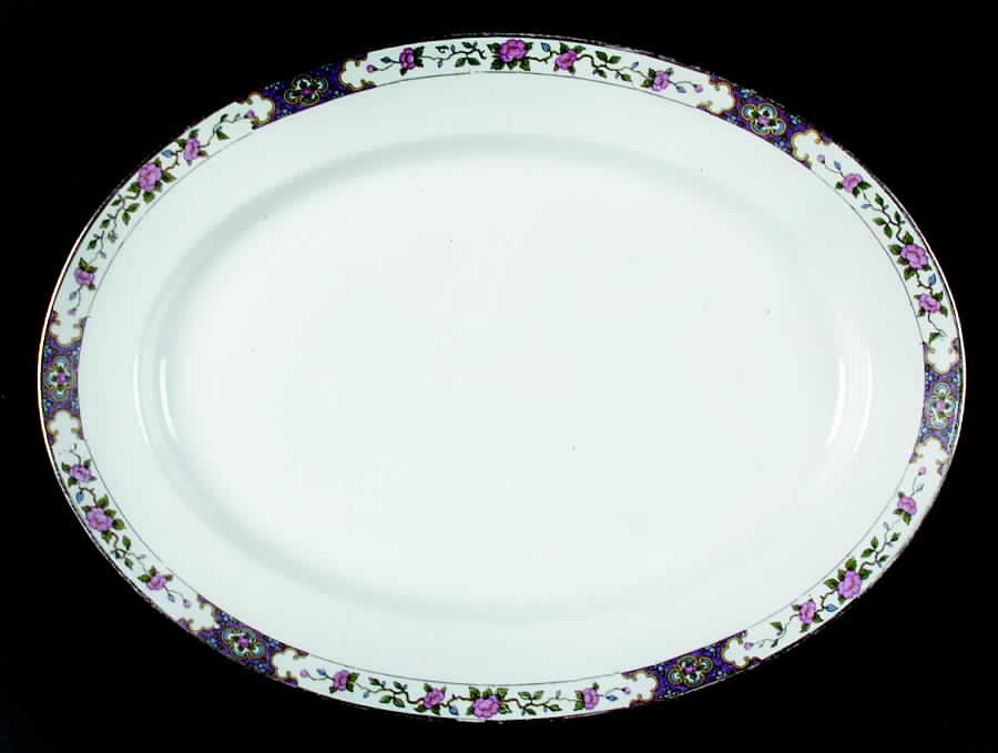 Ferncroft 11" Oval Serving Platter by Noritake-1