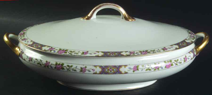 Ferncroft Oval Covered Vegetable by Noritake-1